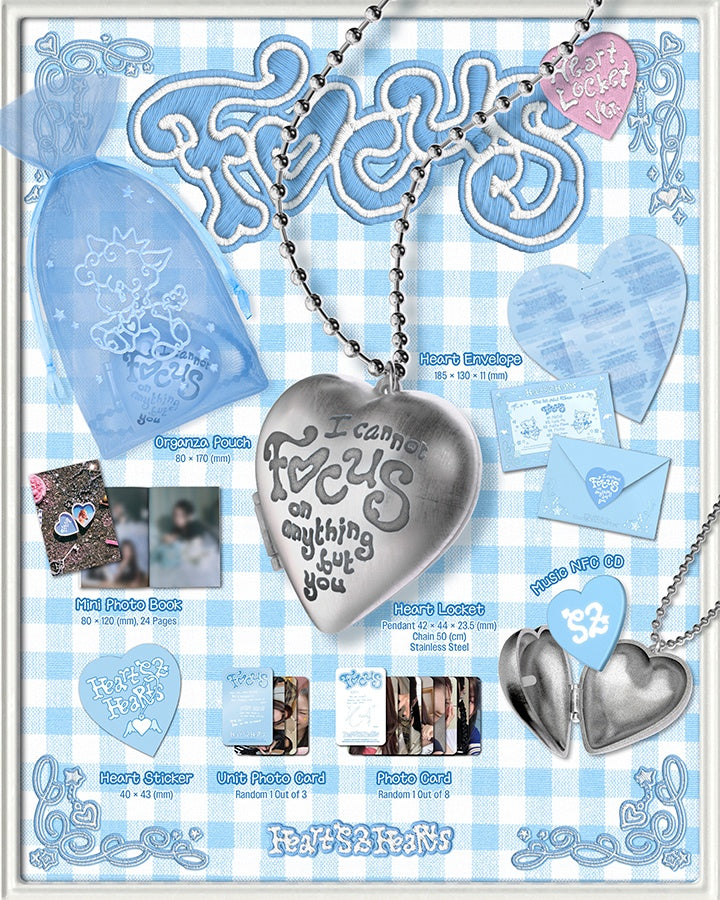 Hearts2Hearts -  'FOCUS'  The 1st Mini Album