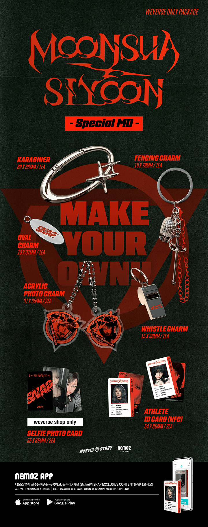 BILLIE - Moon Sua x Siyoon 'SNAP' Special MD