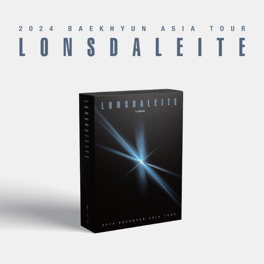 (EXO) BAEKHYUN - 2024 Asia Tour 'Lonsdaleite' in Seoul (DVD)
