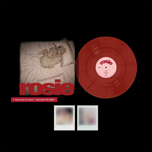 BLACKPINK Rosé - 'ROSIE' 1st Album Vinyl LP (Vampirehollie Edition) - Red - (with Gifts)
