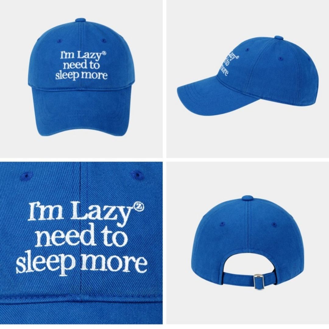 LAZYZ Sleep More Washing Ball Cap Worn By aespa Karina