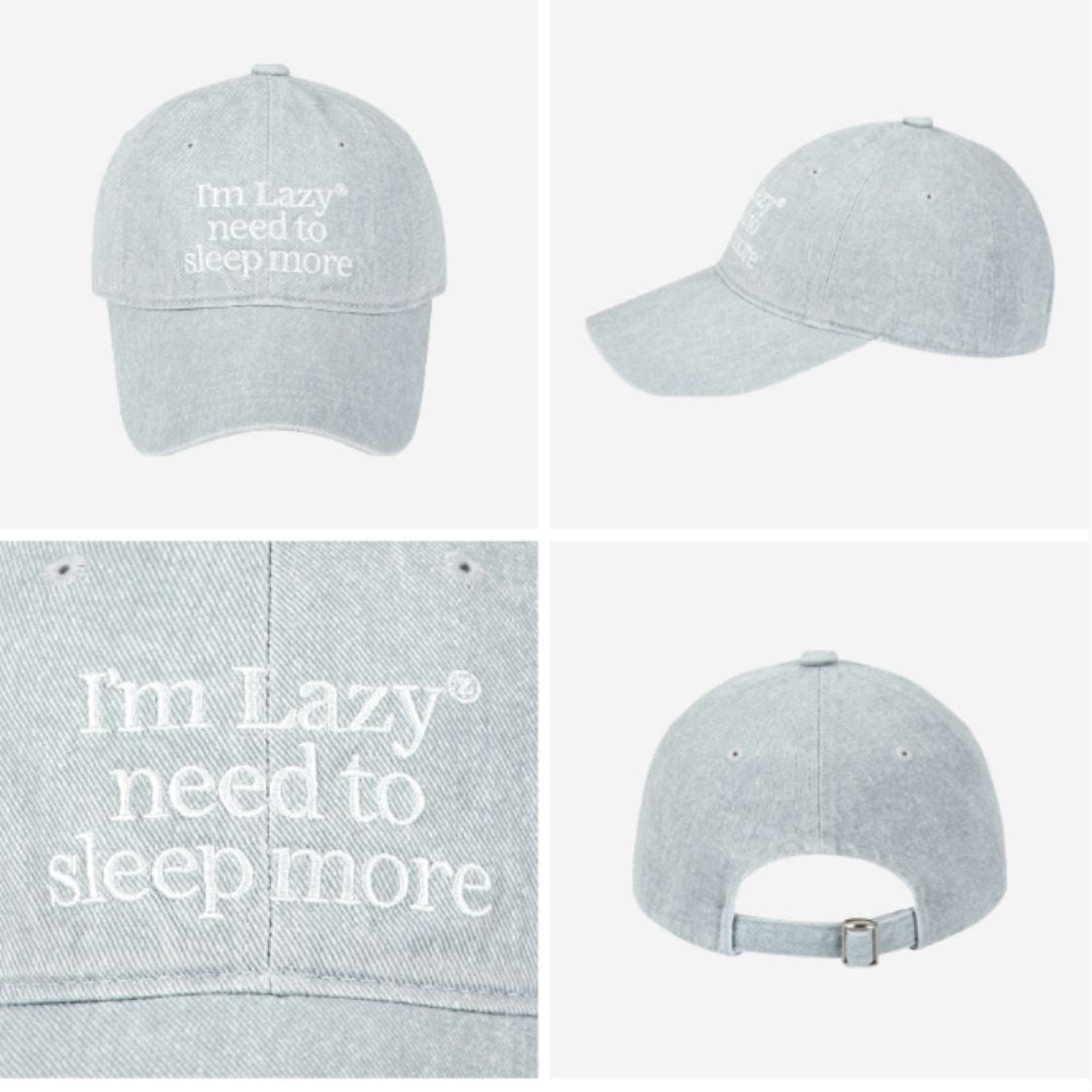 LAZYZ Sleep More Washing Ball Cap Worn By aespa Karina