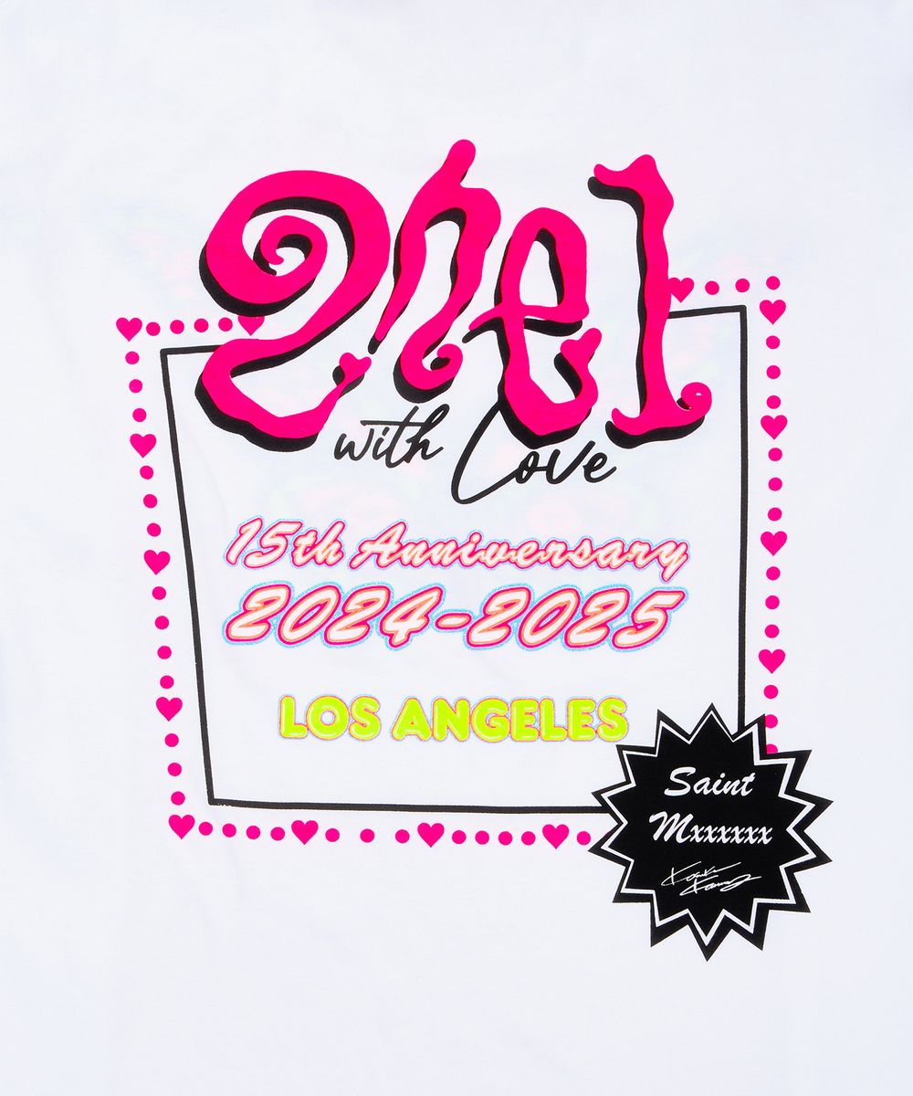 Saint Mxxxxxx × 2NE1 S/S T-Shirt White