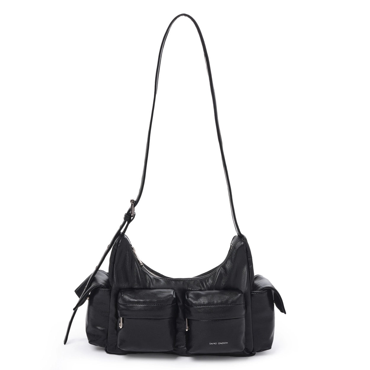 Samo Ondoh - Pocket Mug Bag (Medium) - Nappa | Glossy | Chrome