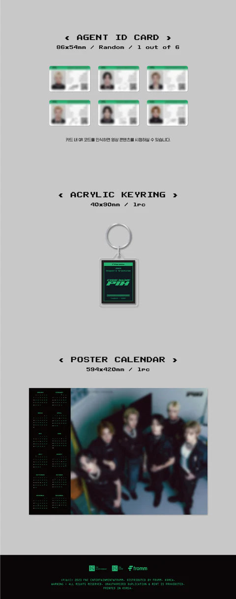 P1Harmony - 'CODE NAME P1H' Season Greetings 2024