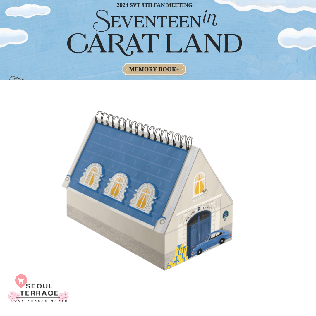 SVT 2024 8TH FAN MEETING (SEVENTEEN in CARAT LAND) MEMORY BOOK+