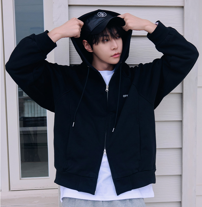 NCT DOYOUNG X CITYBREEZE] Essential Hooded Zip-Up