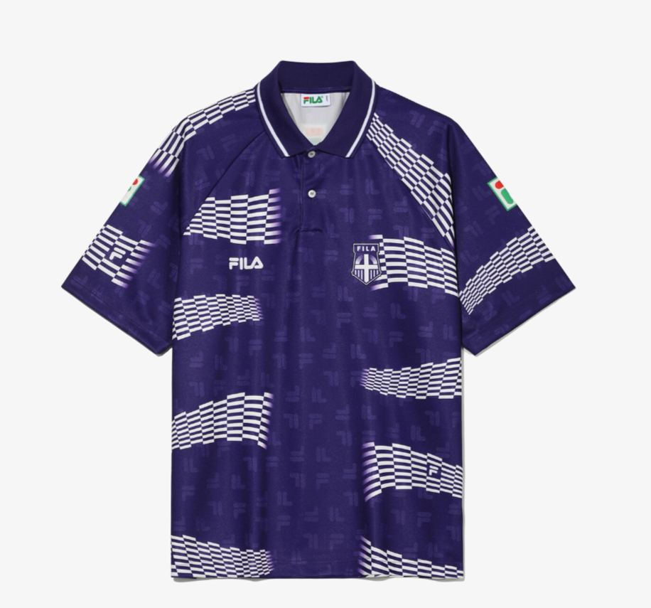 KiiiKiii X Fila F+ Crest Vela Jacquard Polo
