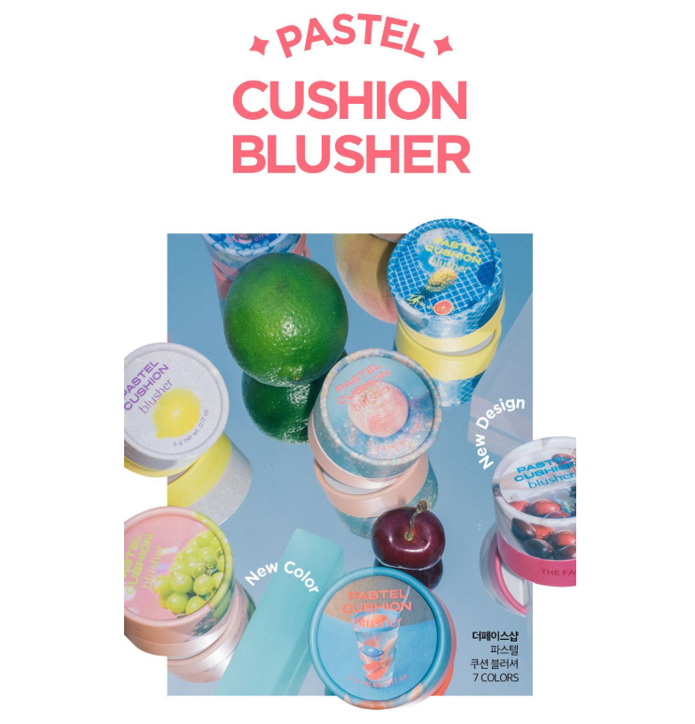 The Face Shop Pastel Cushion Blusher 5g