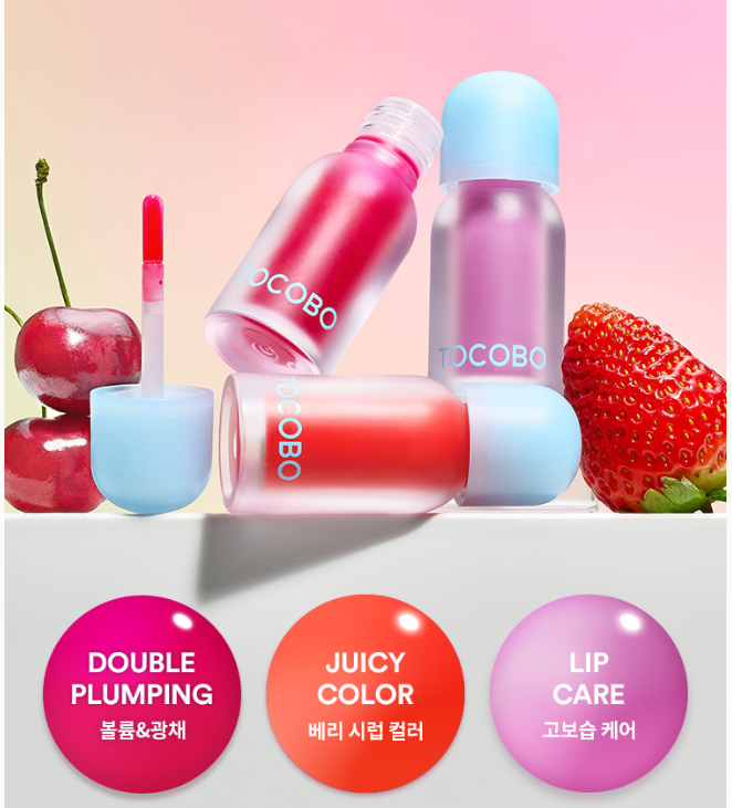 Tocobo Juicy Berry Plumping Lip Oil 4g