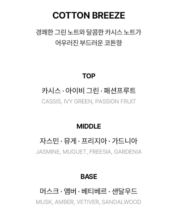 Forment Cotton Breeze Signature Perfume 50ml