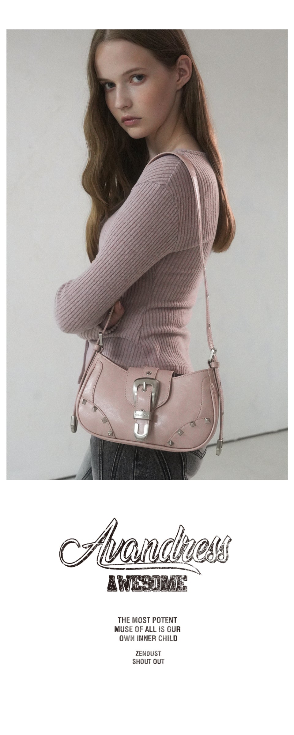 Avandress Buckle Stud Bag