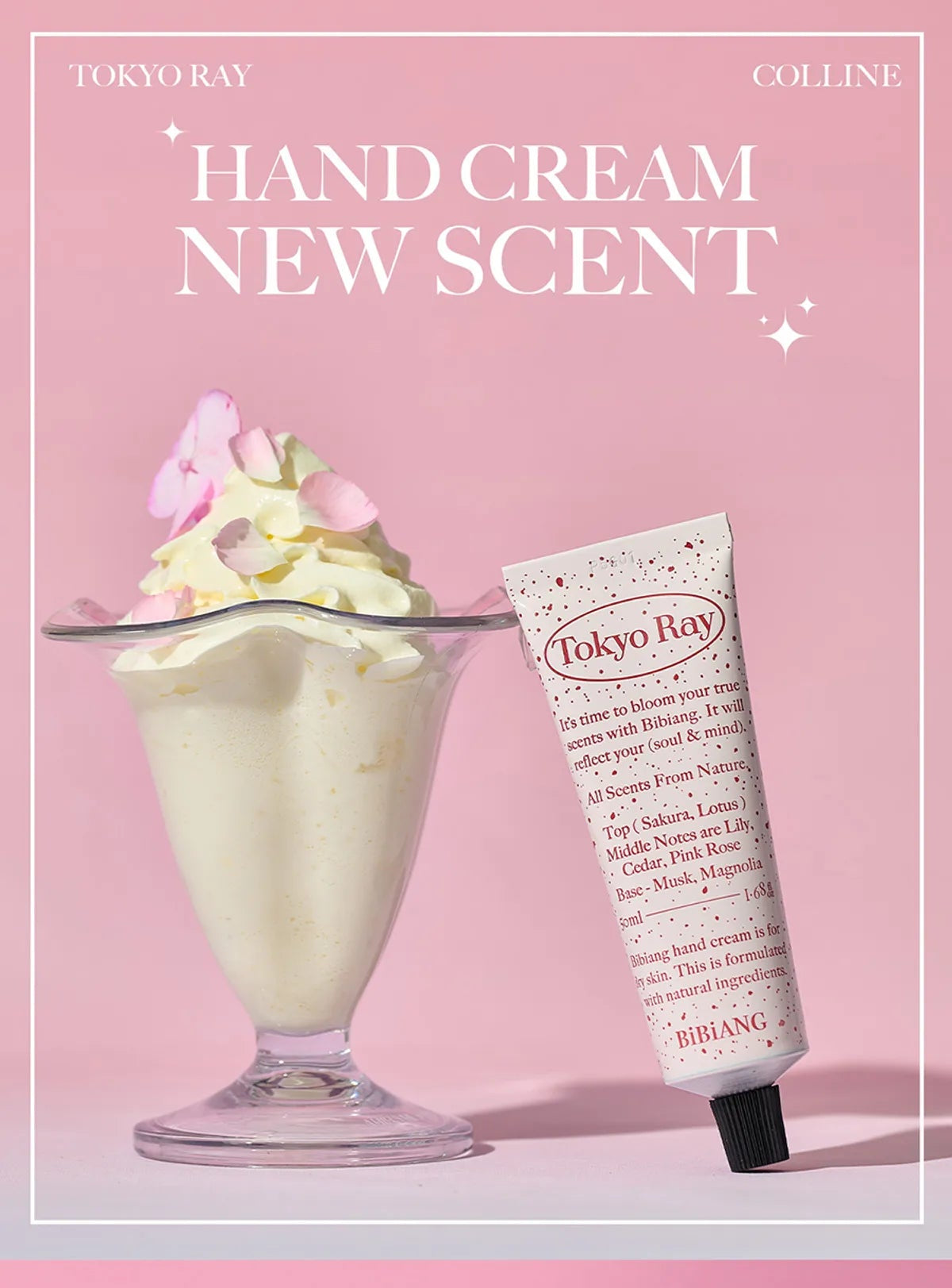 BibiAng Niche Perfume Hand Cream Tokyo Ray