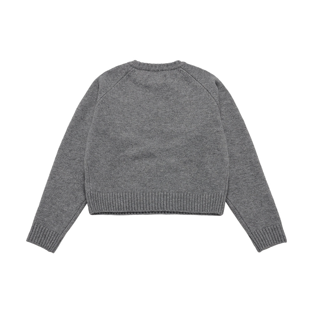 Yena x Adlv Woman basic Logo Knit