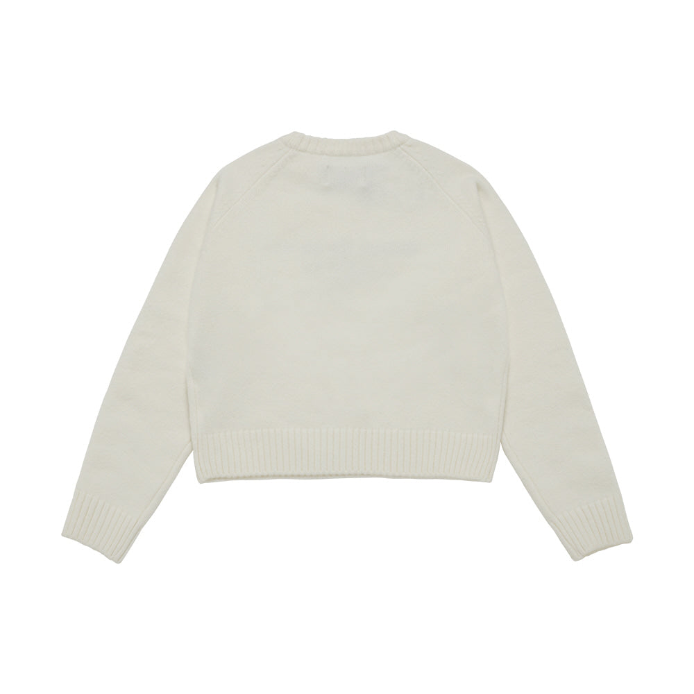 Yena x Adlv Woman basic Logo Knit