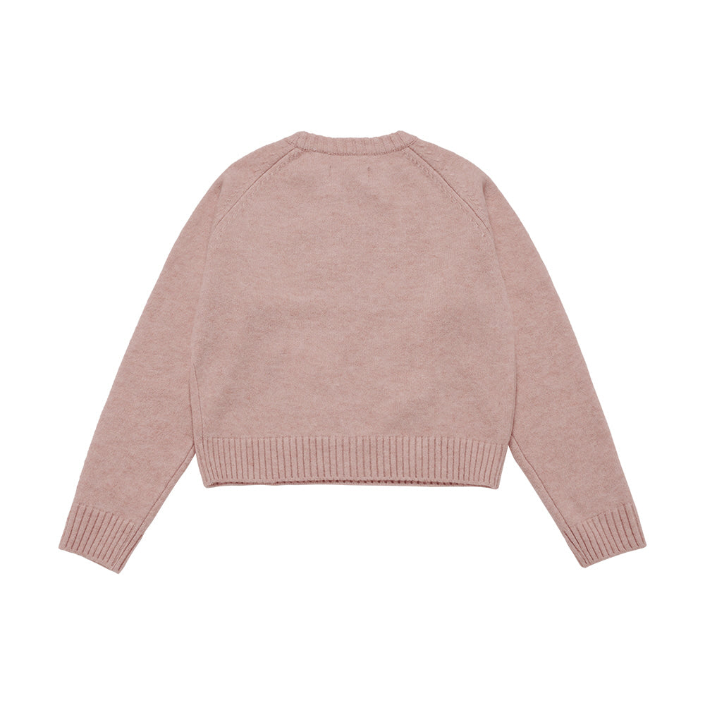Yena x Adlv Woman basic Logo Knit