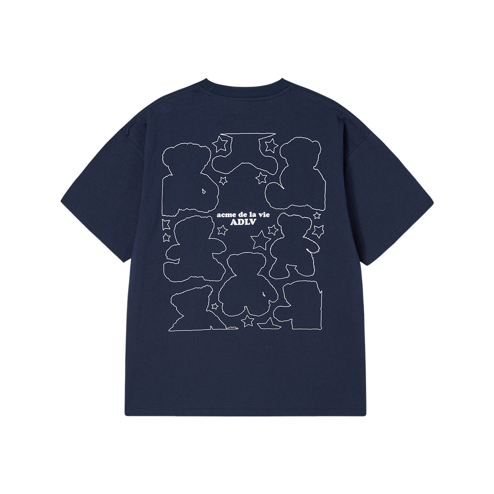 SEVENTEEN Hoshi X 25SS ADLV Bear Doll Line Archive Short Sleeve T-Shirt