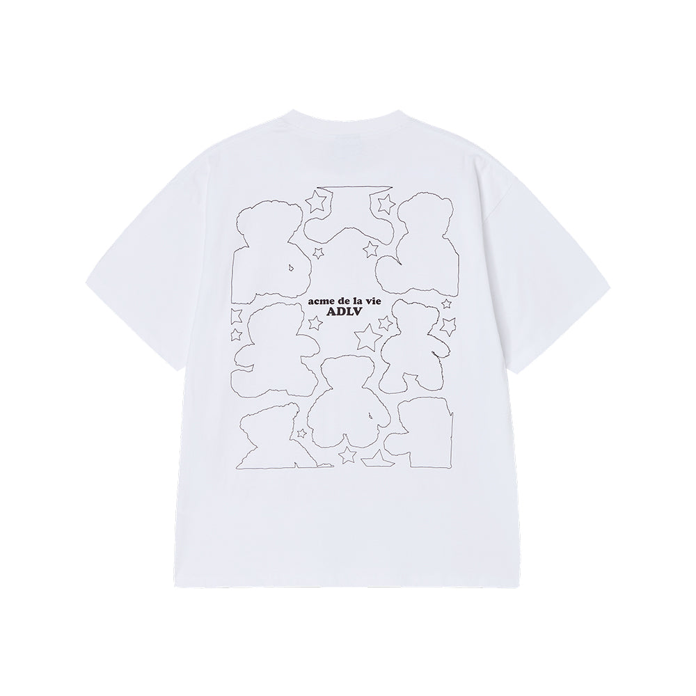 SEVENTEEN Hoshi X 25SS ADLV Bear Doll Line Archive Short Sleeve T-Shirt