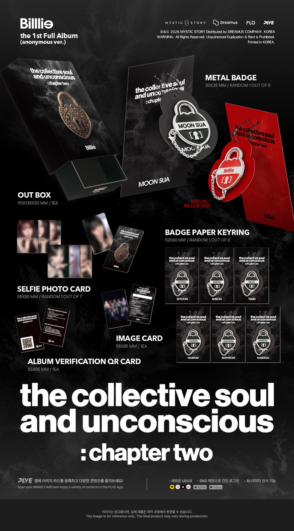 Billlie - the collective soul and unconscious: chapter two / 1ST ALBUM (anonymous ver.)