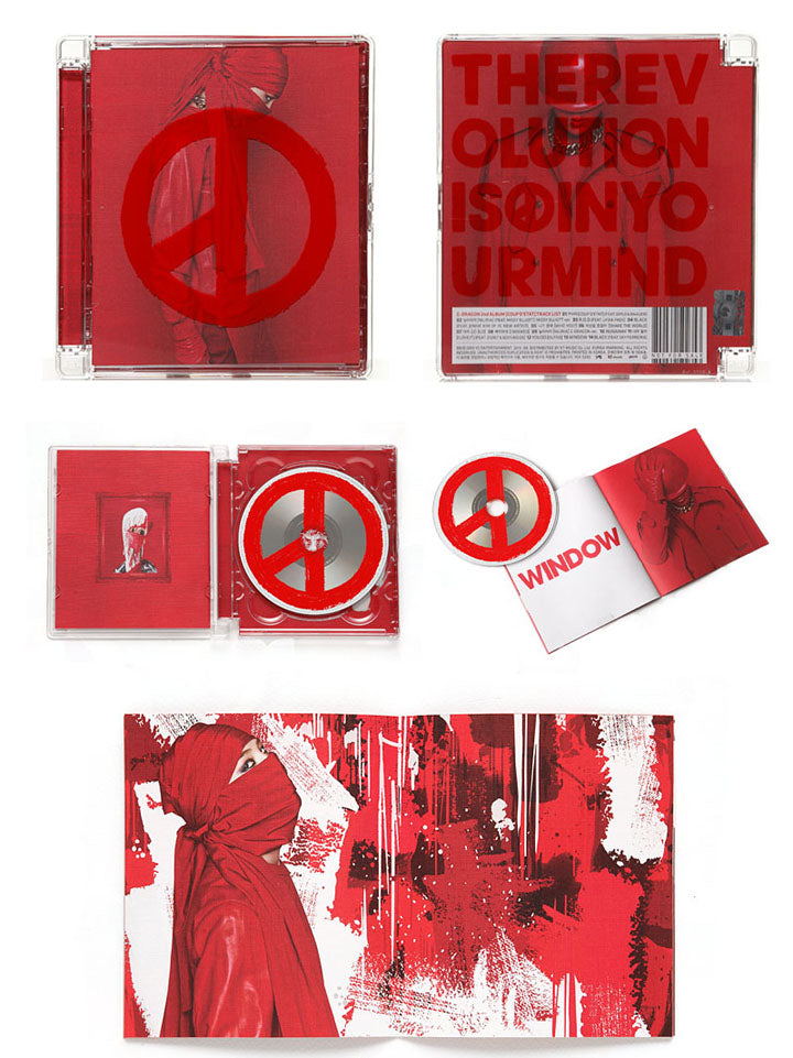 G-Dragon - COUP D'ETAT - 2nd Album (Black/Red)