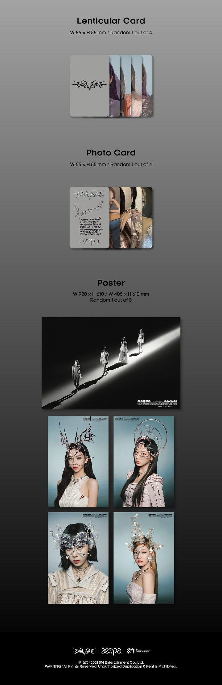 AESPA - Savage - The 1st Mini Album