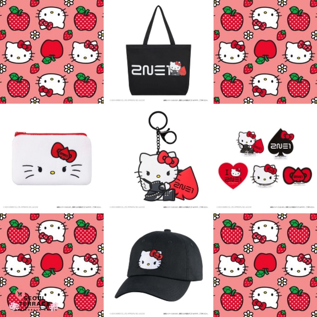 2NE1 X HELLO KITTY - Official Japan Merch