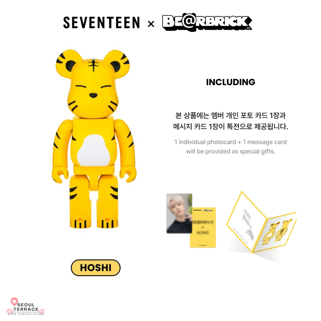 SEVENTEEN × BE@RBRICK Official Collaboration Figure