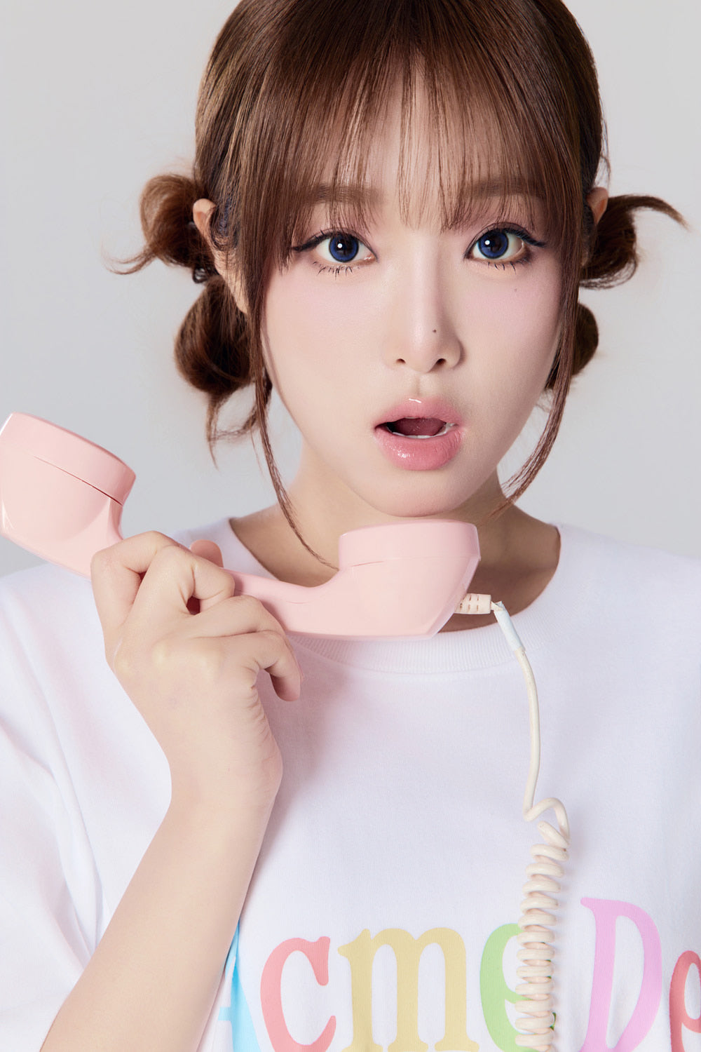 Yena x Adlv Color Logo Short Sleeve T-Shirt