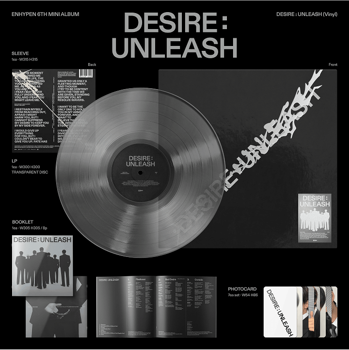 ENHYPEN - DESIRE : UNLEASH (Vinyl)