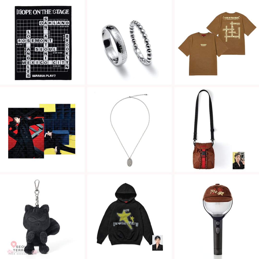 BTS J-HOPE Tour 'HOPE ON THE STAGE' Merch MD