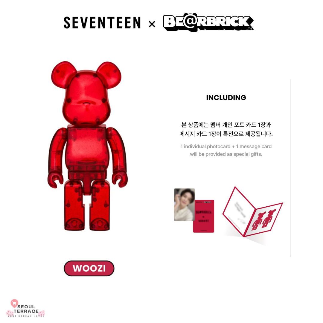 SEVENTEEN × BE@RBRICK Official Collaboration Figure
