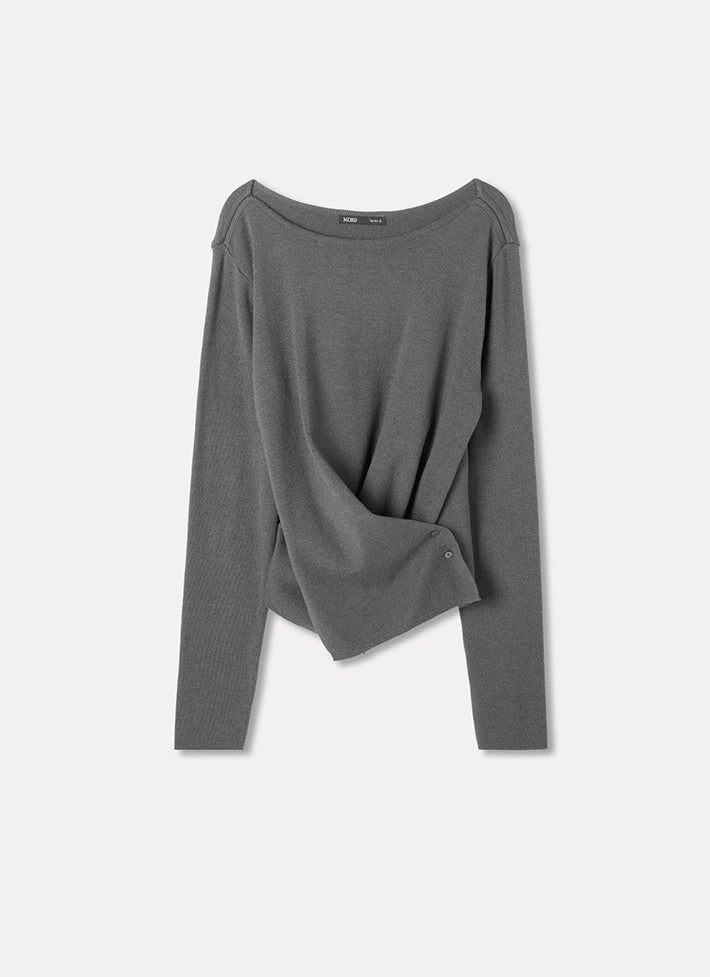 MIXXO - Wrap Button Pullover