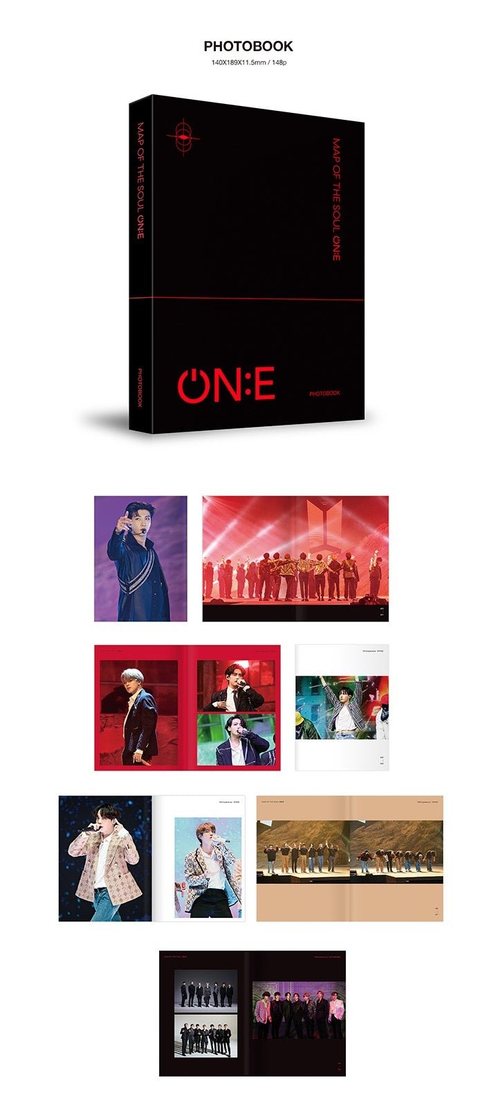 BTS MAP OF THE SOUL ON:E DVD