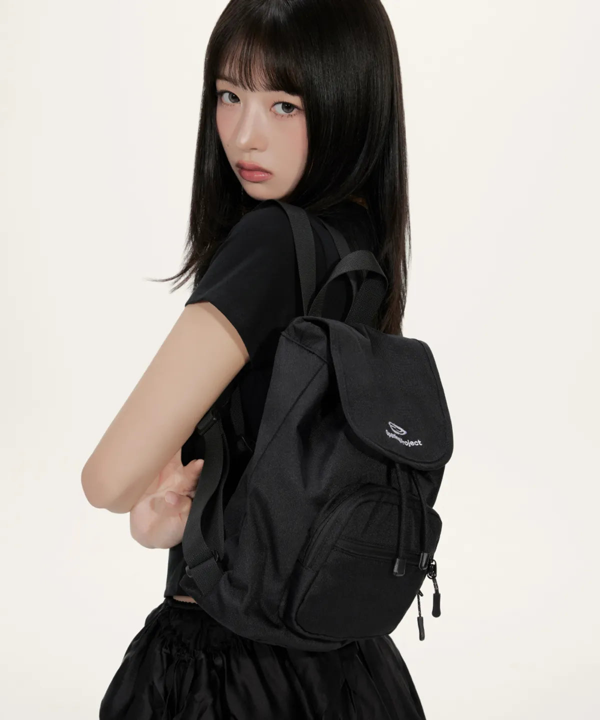 Ive Rei Pick] Opening Project Mini Pocket Backpack - Black – SEOUL