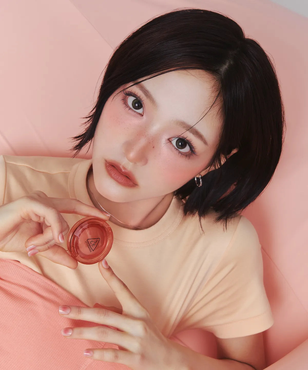 KiiiKiii Jiyu X 3CE Bouncy Blur Balm