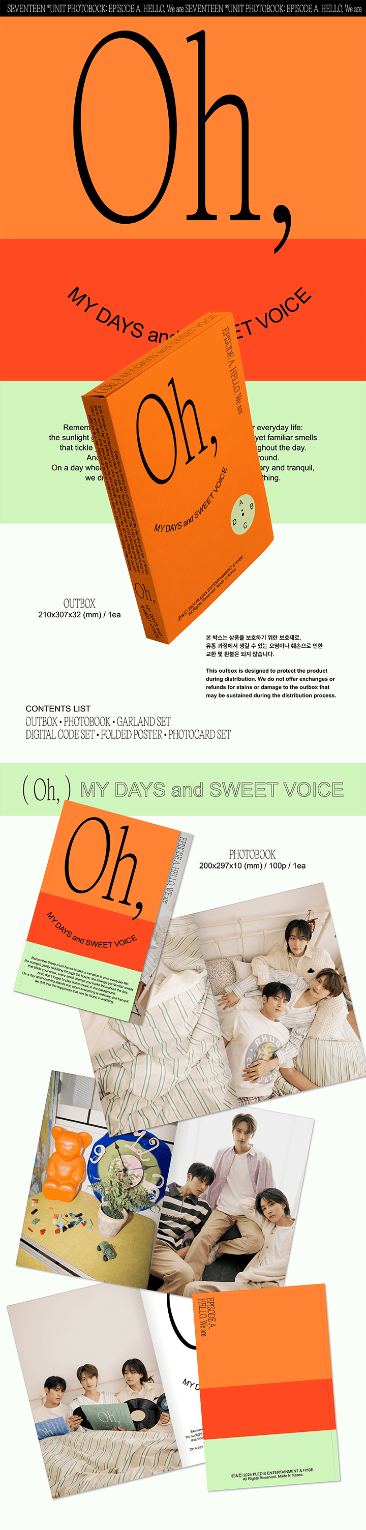 SEVENTEEN - Unit Photobook (Episode A & B)