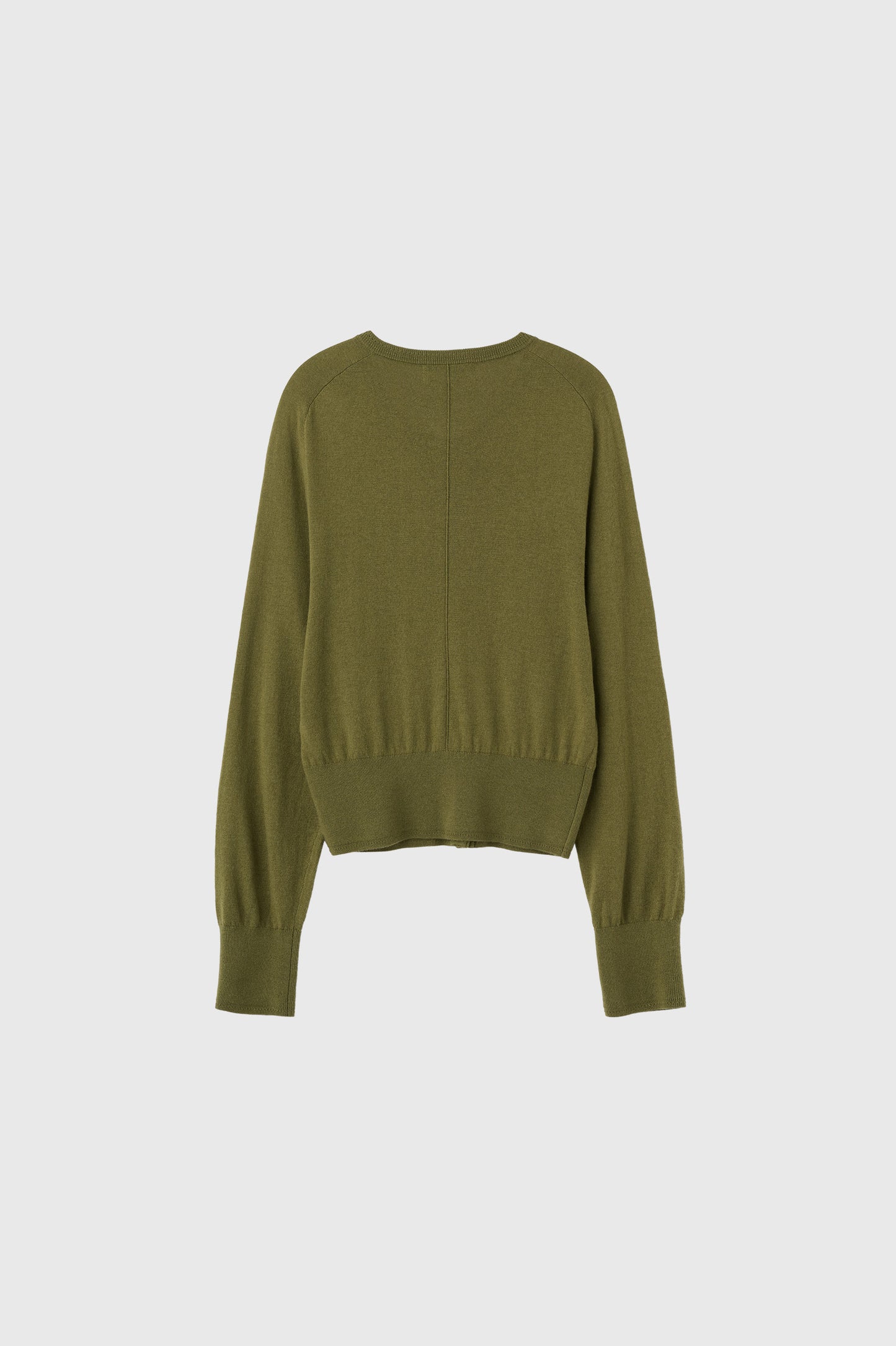 GENERAL IDEA -   WOMAN Signature Crewneck Cardigan