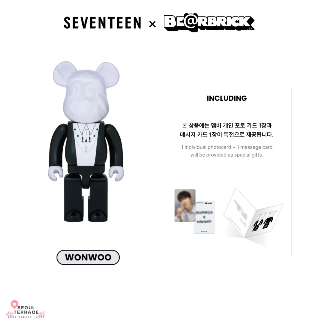 SEVENTEEN × BE@RBRICK Official Collaboration Figure