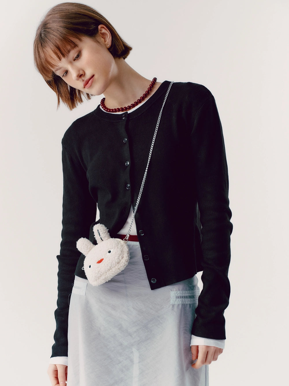 Samo Ondoh Tokiyom Mini Pouch Eco Shearling
