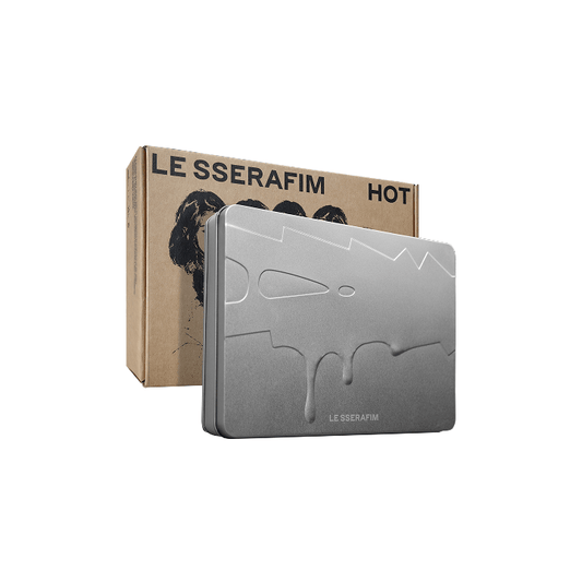 LE SSERAFIM - 5th Mini Album ‘HOT’ (TIN CASE ver.)