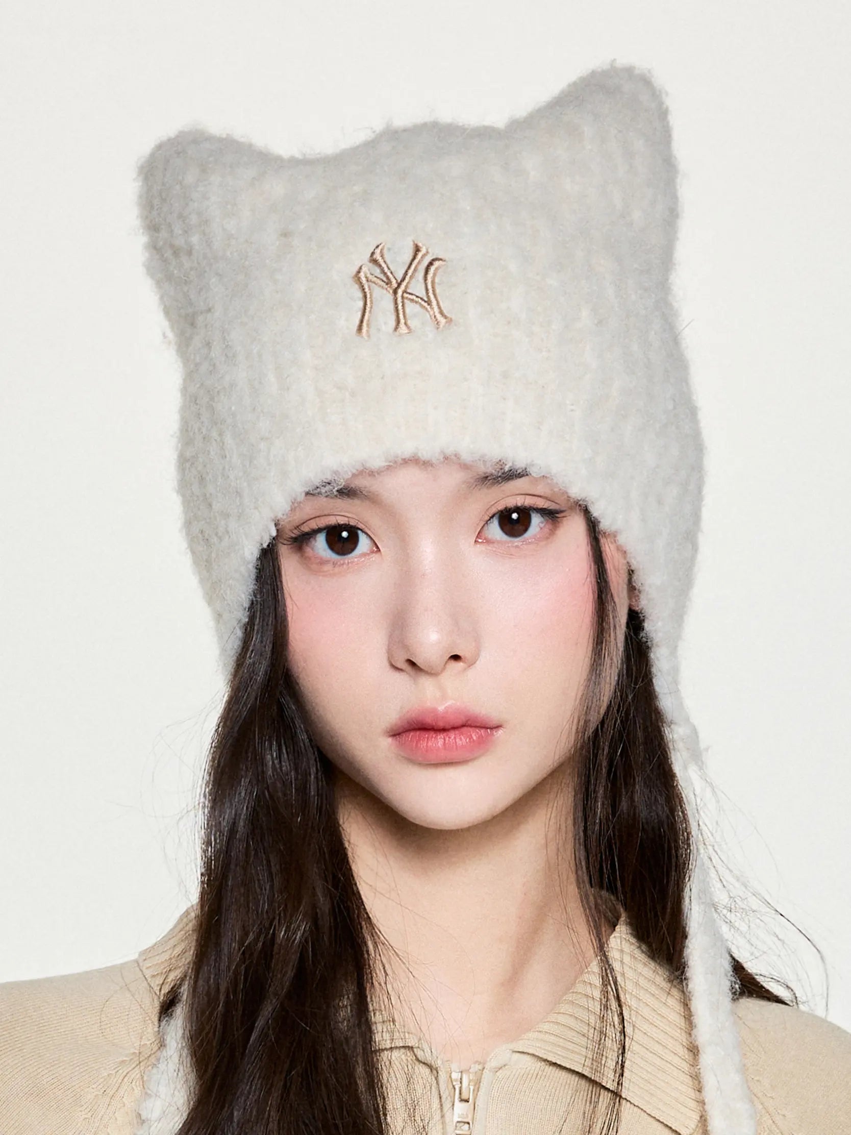 MLB Meow Earflap Beanie – SEOUL TERRACE MLB Meow Earflap Beanie – SEOUL TERRACE