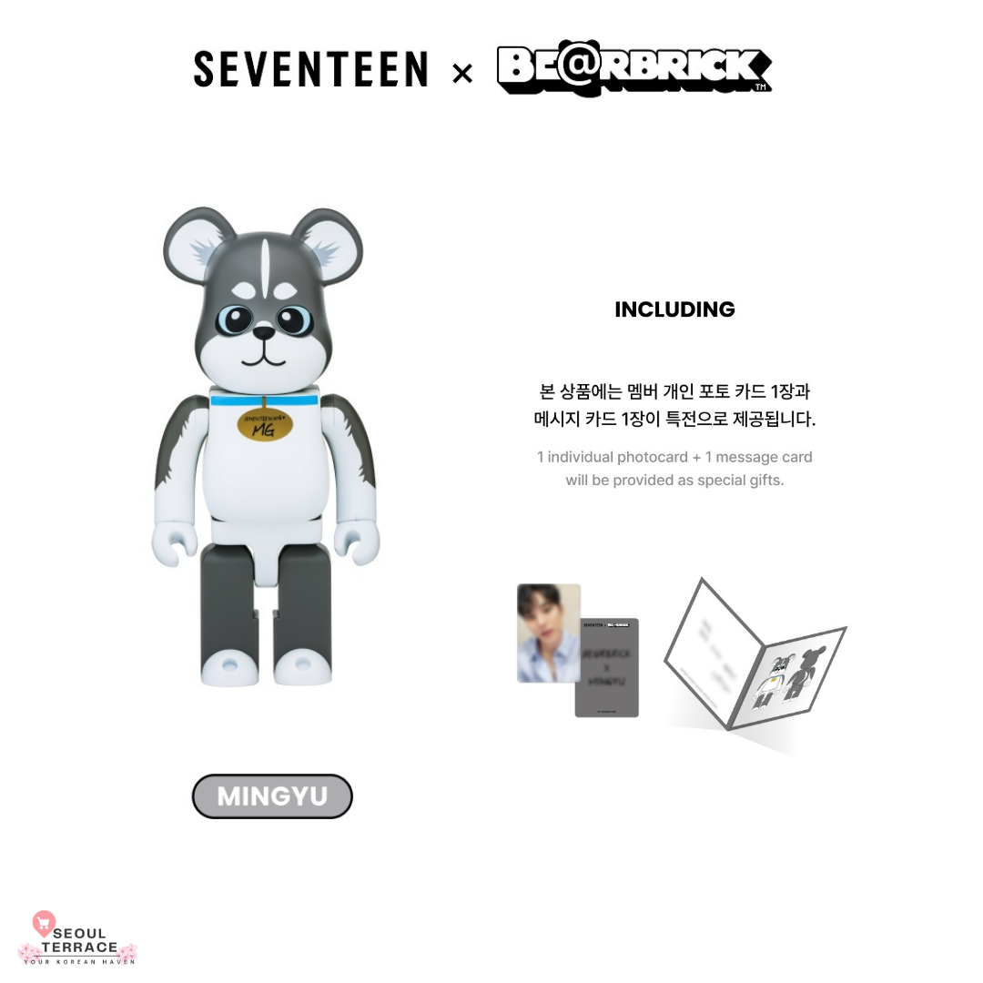 SEVENTEEN × BE@RBRICK Official Collaboration Figure