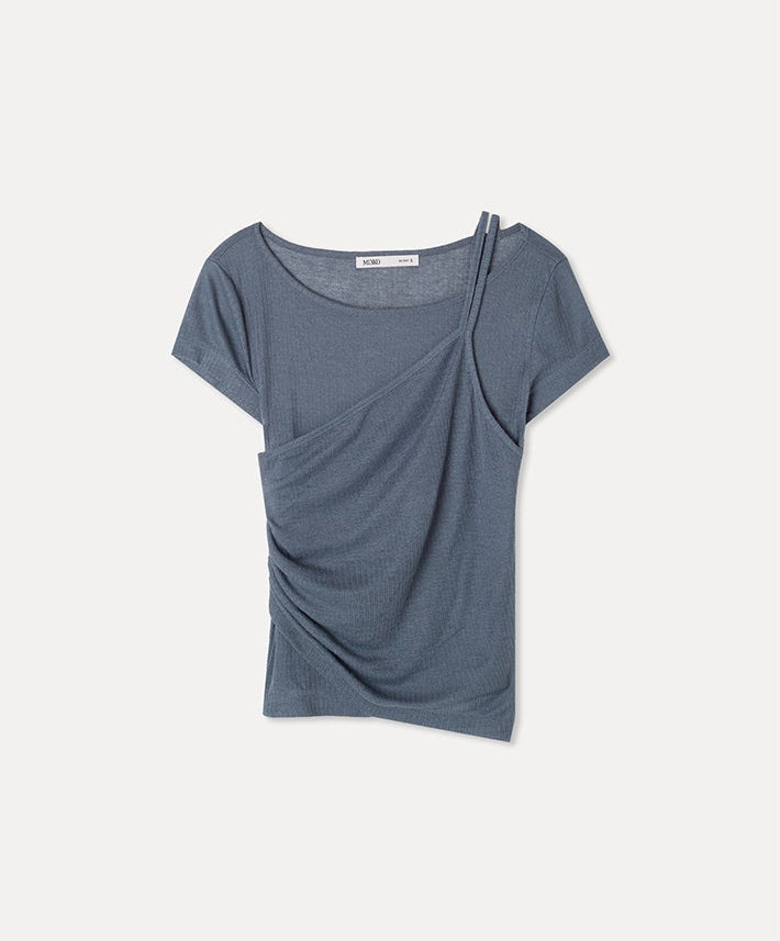 MIXXO - Layered Short Sleeve T-Shirt