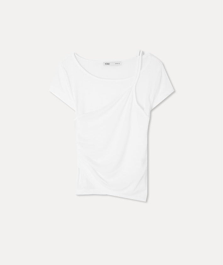 MIXXO - Layered Short Sleeve T-Shirt