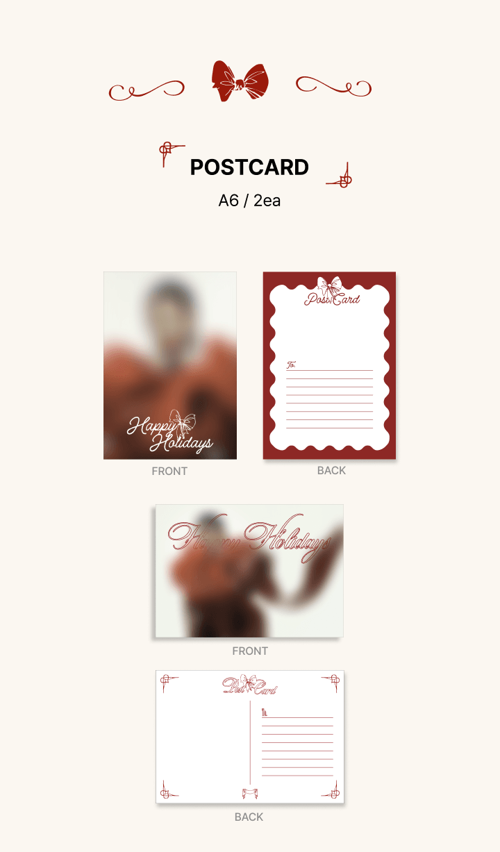 BLACKPINK Jennie - Holiday Kit (Unsealed with all inclusions)