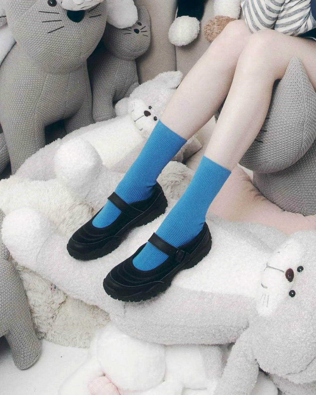 KiiiKiii & Han Sohee X Fila Echappe Mary Jane