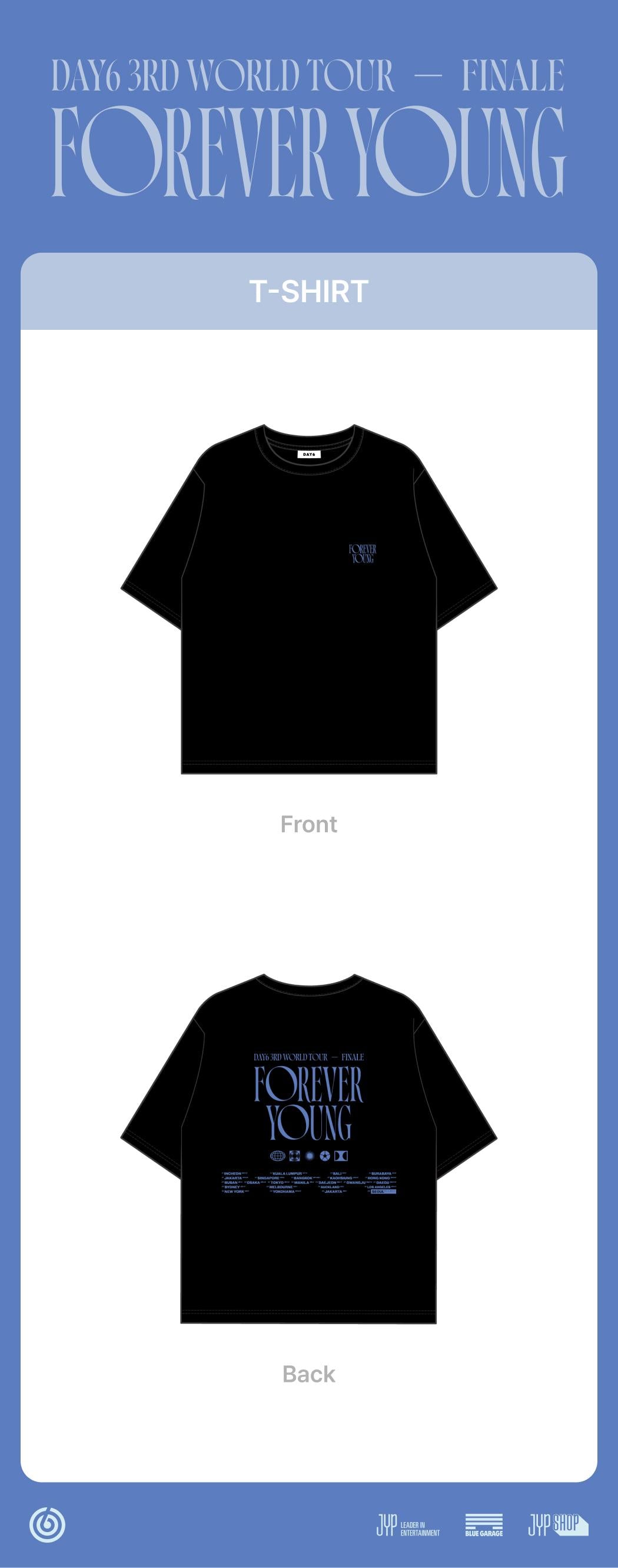 DAY6 <FOREVER YOUNG> FINALE in SEOUL OFFICIAL MERCH