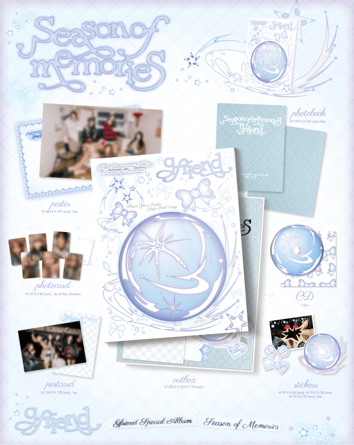 GFRIEND - 'Season of Memories' Special Album