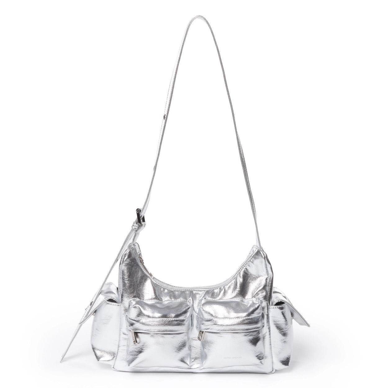 Samo Ondoh - Pocket Mug Bag (Medium) - Nappa | Glossy | Chrome