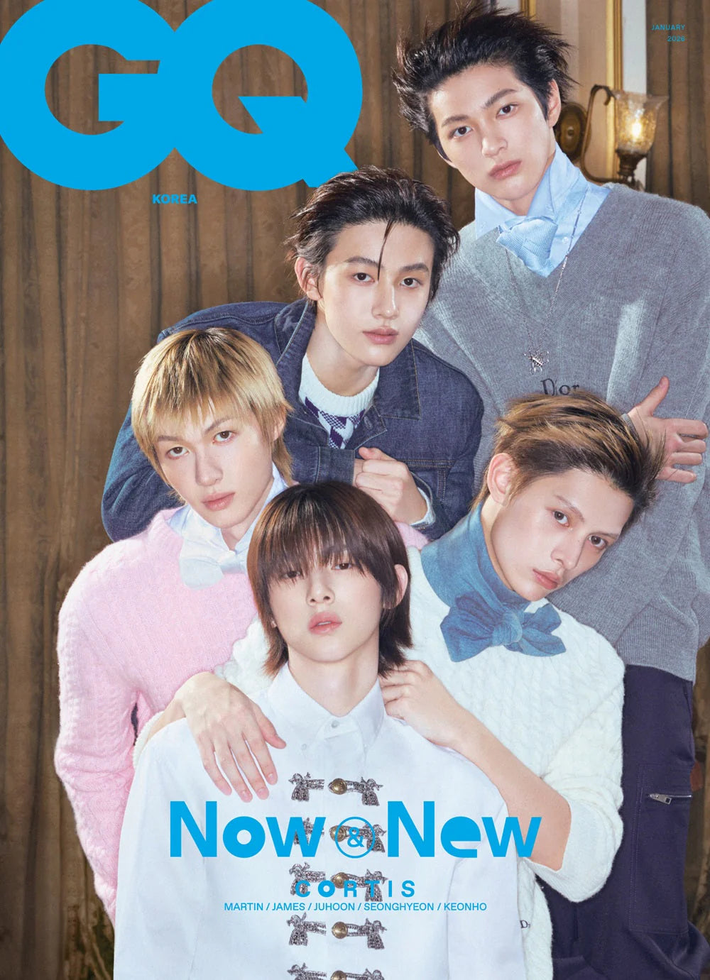 GQ KOREA MAGAZINE 2026 January - Random Cover